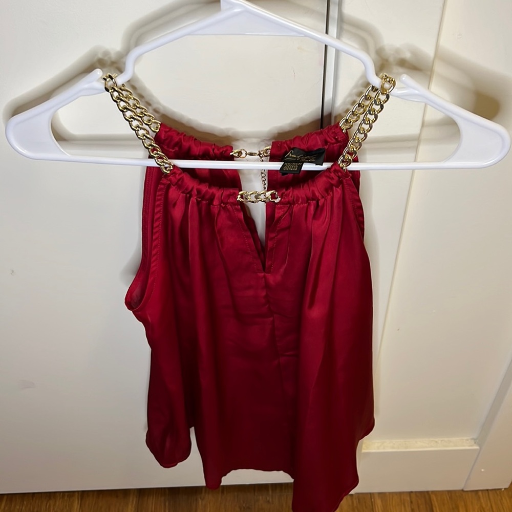 Top for evenings red Size XS
